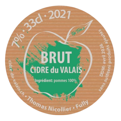 Discovery Pack – 2 Bottles of Artisan Cider, Brut & Semi-Dry (1 x 33 cl of each)